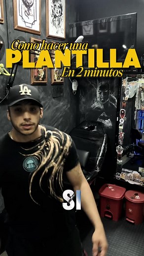 Como hacer una plantilla en 2 minutos #tattoo #tattootips #gemini #iagemini #plantilla | Abraham Marquez
