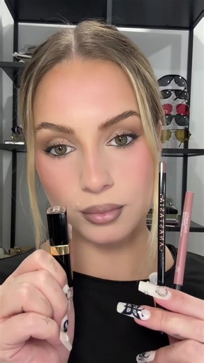 @sephora pink frosting @Anastasia Beverly Hills stormy @chanel.beauty boy #lipcombo #cooltones #cooltonedmakeup #lipliner #overlining