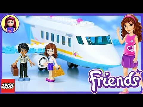 Lego Friends Heartlake Private Jet Build Review Silly Play - Kids Toys
