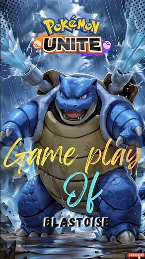 The True Power of Blastoise! 16 Kills, Total Domination | Pokémon Unite Gameplay.