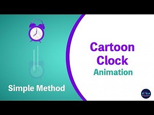 Cartoon Clock Animation using After effects Tutorials