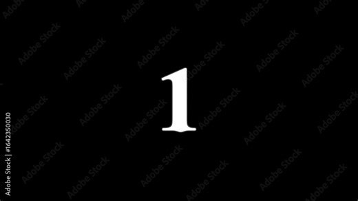 5 seconds countdown timer animation with dripping liquid on alpha channel. liquid light numbers from 5 to 0 . liquid timer with alpha black background .