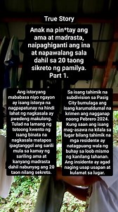 Anak na pin*tay ang ama at madrasta, naipaghiganti ang ina at napawalang sala dahil sa 20 taong sikreto ng pamilya. Part 1. #fblifestyle #fyp | Lemenu Nieles Umaclap IV