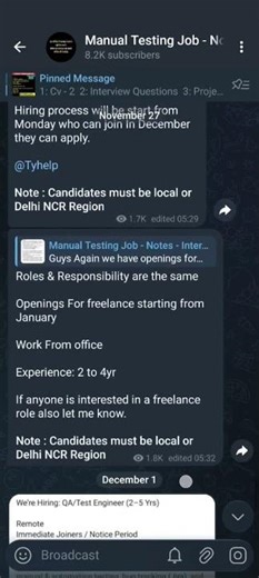 QA Manual Testing Openings| Permanent & Freelance| Hogarth Worldwide