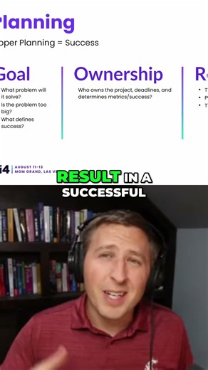 4 Reasons Projects Fail: Planning, Communication, Data, Skills #shorts