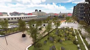 18K views · 345 reactions |  Let's have a look at the future Masaryk railway station! The quantity of station tracks will increase from 7 to 9, a platform will be built above the tracks and will be possible to connect Florenc with Hybernská and Opletalová streets. | Prague Morning | Facebook