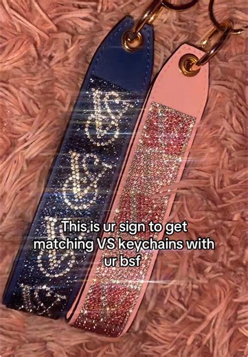 Get Matching Victoria's Secret Keychains for Best Friends