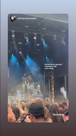 kabinescooter på Copenhell
