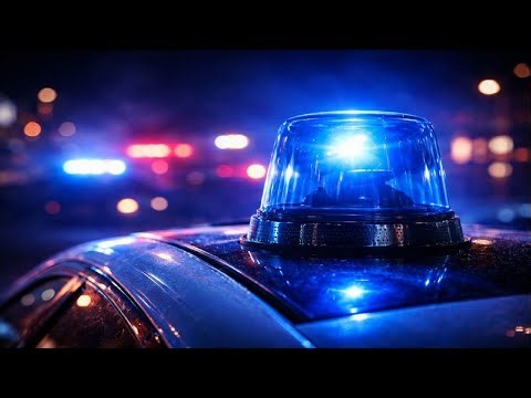 FLASHING POLICE LIGHT Blue & Red Party Lights [12 HOURS] [SEIZURE WARNING!]