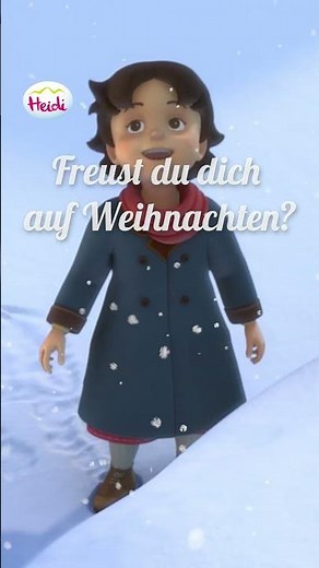 🎄💛 Freust du dich auch schon so auf Weihnachten wie Heidi? ✨😊