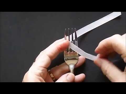 Perfect Bow Using a Table Fork