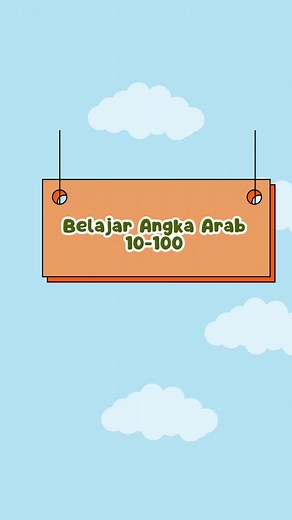Belajar Angka Arab 1-100 untuk Anak