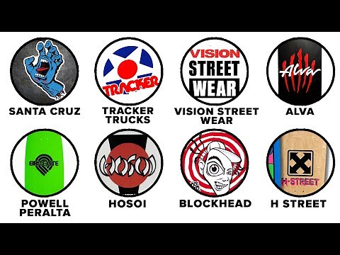 1980s Greatest Skate Logos Explained in 18 Minutes | Part 1