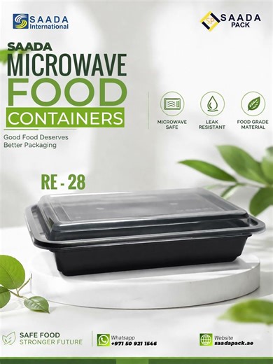 Best Microwave Food Containers for Takeaway | RE-28