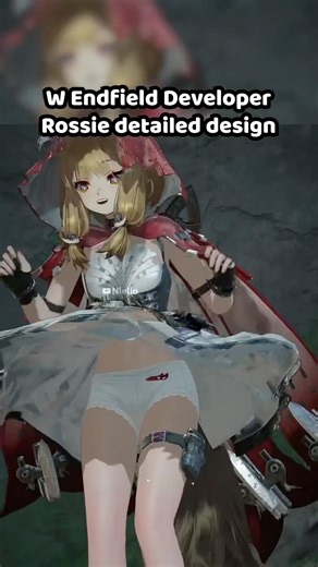 W Endfield Devs for making Rossi detailed design 🫡 #arknightsendfield #终末地