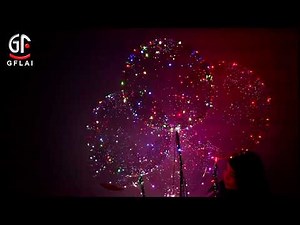 GFLAI.COM - Led Balloon Colorful Transparent Round Bubble with String Lights