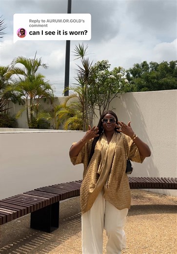 Replying to @AURUM.OR.GOLD Top: N25,000 Pant: N18,000 #threadboxng #nigerianfashiondesigner #fashiontok