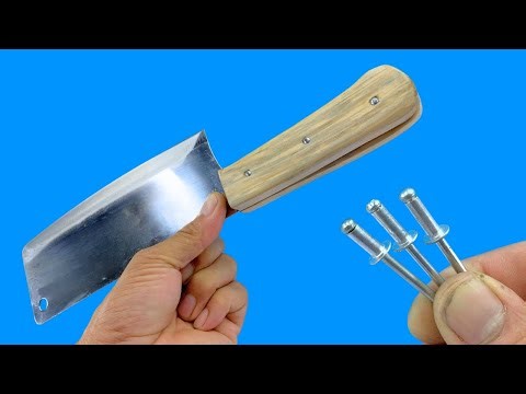 Master Blacksmith’s Secret! The Easiest Way to Make a Knife Handle at Home! | Creative 99