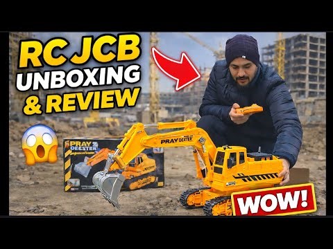 The Most Realistic RC JCB Ever? 🏗️ Huge RC Excavator Unboxing & Review!