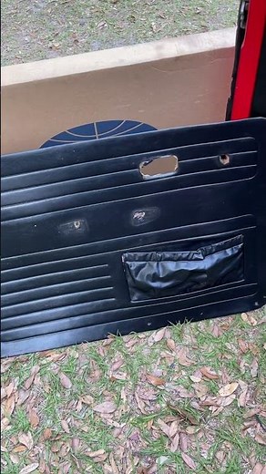Empi VW Beetle door panel install preview.