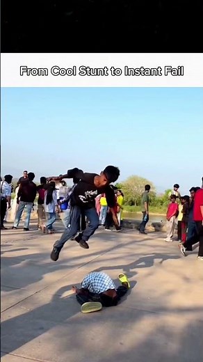 Backflip Stunt Gone Wrong 💀 | Instant Fail