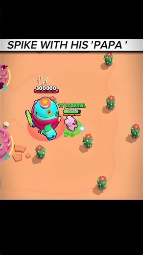 Spike Oww Moment 🥺😍 #brawlstars #shorts #brawl