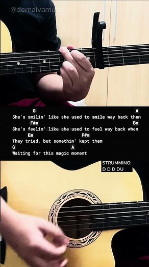 Maybe This Time - Sarah Geronimo | Easy Guitar Chords Tutorial For Beginners (CHORDS & LYRICS)