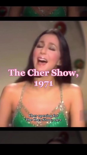 Cher singing a holiday medley live on “The Cher Show,” 1971 🎤 #cher #whitechristmas #weneedalittlechristmas #thechershow #merrychristmas