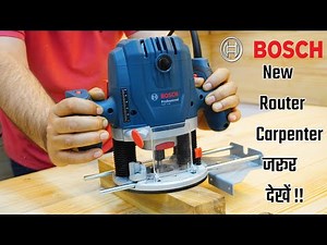 Bosch GOF-130 Heavy Router Machine | Wood Working Machine 2021 | Router Machine Unboxing In Hindi