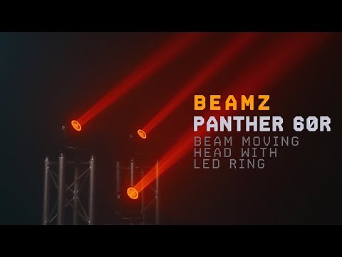 BeamZ Panther 60R Moving Head LED Beam with LED Ring