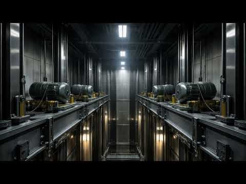Corporate Elevator Machinery Loop | Deep Mechanical Hum for Sleep, Focus & Anxiety Relief