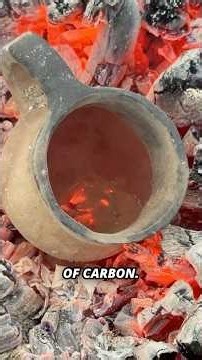Wild Clay Pottery Firing #survivalskills #campfire #outdoorlife #pottery #primitiveskills #bushcraft