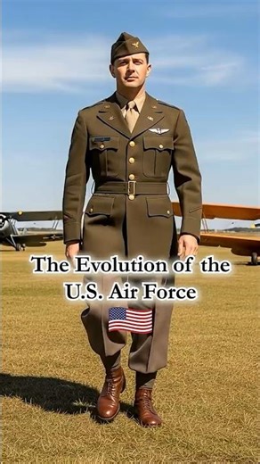 The Evolution of the U.S. Air Force Uniforms 🇺🇸 🛩️