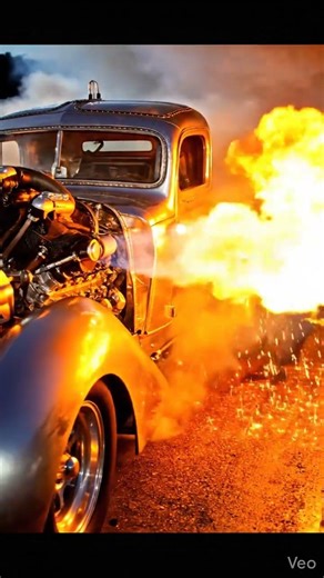 🔥 This Insane Airplane-Engine Hot Rod Shoots REAL Flames! 😱