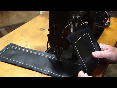 INDUSTRIAL SINGER SEWING MACHINE 78-1 CENTENNIAL MODEL 1950 BLUE BADGE