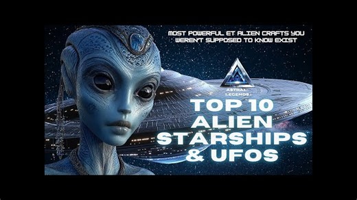 Top 10 Alien Starships | Most Powerful UFO s of The Cosmos