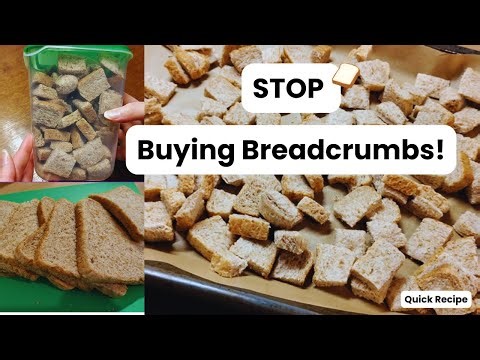 Homemade Breadcrumbs | Quick Recipe & Cooking Tutorial
