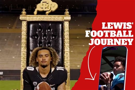 Julian Lewis' football journey: From child to receiving the 'legendary keys' from Shedeur Sanders