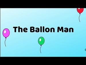 The Ballon Man | The Ballon Man poem | Animated English Nursery Rhymes
