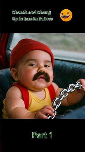 Baby Cheech & Chong | AI Parody of Up in Smoke 🚗💨