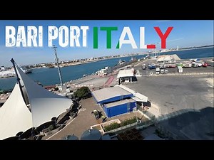 Bari cruise ship port italy 🇮🇹 || Ship terminal bari ITALY