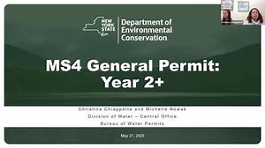 2025 New York Stormwater Regional Training Center Series: MS4 Permit Updates and Compliance