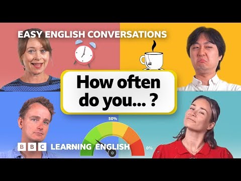 How often do you...? Easy English Conversations 💬 Episode 12