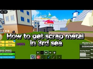 The BEST Way to Collect Scrap Metal in 3rd Sea!