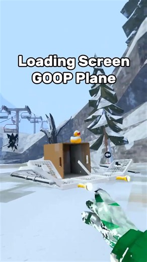 Loading Screen GOOP Plane - #animalcompany #animalcompanyvr #gorillatag #vr #vrgame #funny