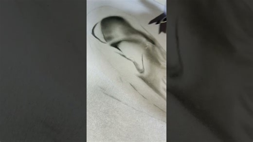 Draw a Hyper Realistic Ear – Step by Step | DrawArmi #shorts #art #hyperrealism #drawing