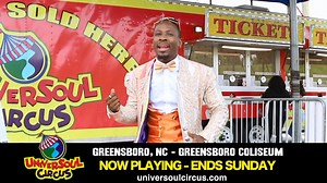 24 reactions | Hey Greensboro, you are personally invited to the UniverSoul Circus! | UniverSoul Circus | Facebook