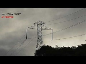 Haywards NZ pylons and 700 kV DC line