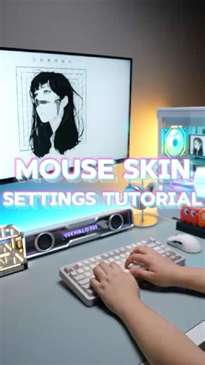Mouse skin settings tutorial #windows #pcsettings #pctips #tech #mouse