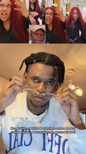 278K views · 8.6K reactions | Ney Tshims et Chily : Polémique autour de leur collaboration – Accusations de gestes sataniques | Destars moov | Facebook